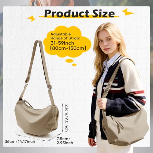 Image of SEAFEW Mini Crossbody Bag Shoulder Bag for Men, Small Messenger Satchel Bag for Women