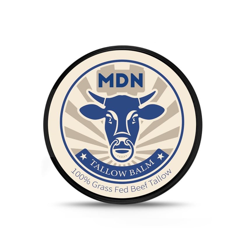 Miniatura 3 de MDN Bálsamo orgánico de sarga de ternera alimentada con pasto con aceite de oliva para el cuidado de la piel, hidratante multiusos que crea una piel