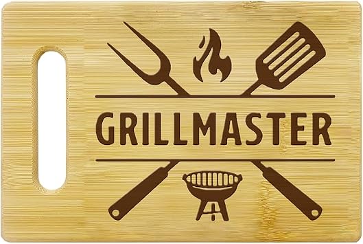 Gifts for Men Dad Husband Grandpa, Anniversary Birthday Gifts for Men, Unique Barbeque Cutting Board for Dad Father Day Gifts, Mens Fathers Day Gift Ideas, Grilling Gift for Him