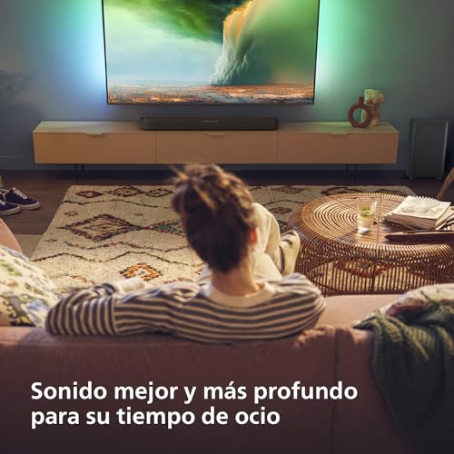 Barra de Sonido Philips TAB5309 2.1 con Subwoofer Inalámbr - Imagen 4