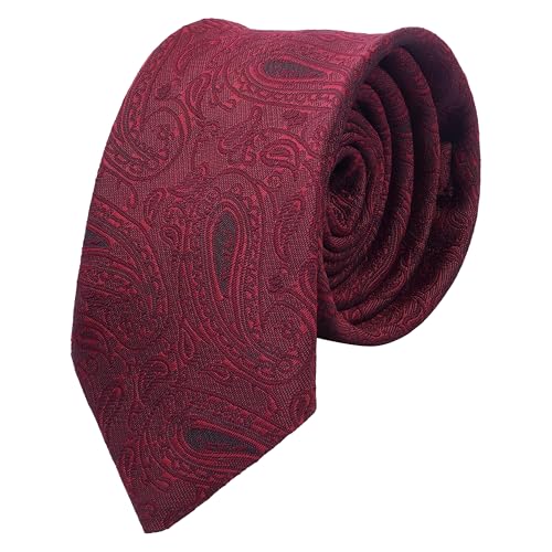 Image of Calixto Men's Microfibre Italian Designer Necktie Gift Set, Floral Printed Tie (Pack of 1)