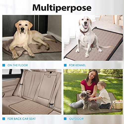 Washable Dog Cooling Mat For Pet-Ice Silk Self Cooling Pad Blanket,Summer Dog Cooling Pads,Dog Cat Crate Cooling Mat,Breathable Dog Cooling Blanket For Kennel/Sofa/Bed/Floor/Car Seats #TOP5