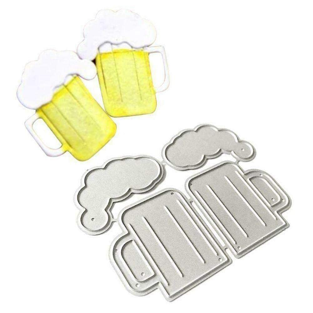 Aoniss Cup Die Cuts Metal Cuttting Dies CutterPaper Embossing Stencils Mould TemCr for Card Scrapbook Making