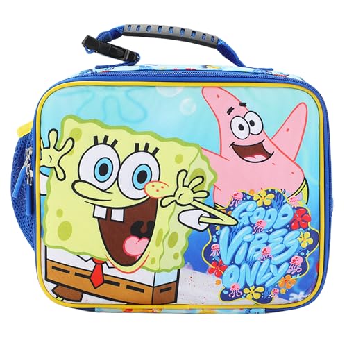 Image of Bioworld SpongeBob SquarePants Good Vibes Only Insulated Lunch Kit