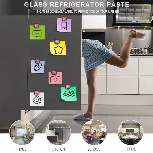 Imanes con citas de vino blanco para decorar con alegría pizarras y neveras de hogar 7