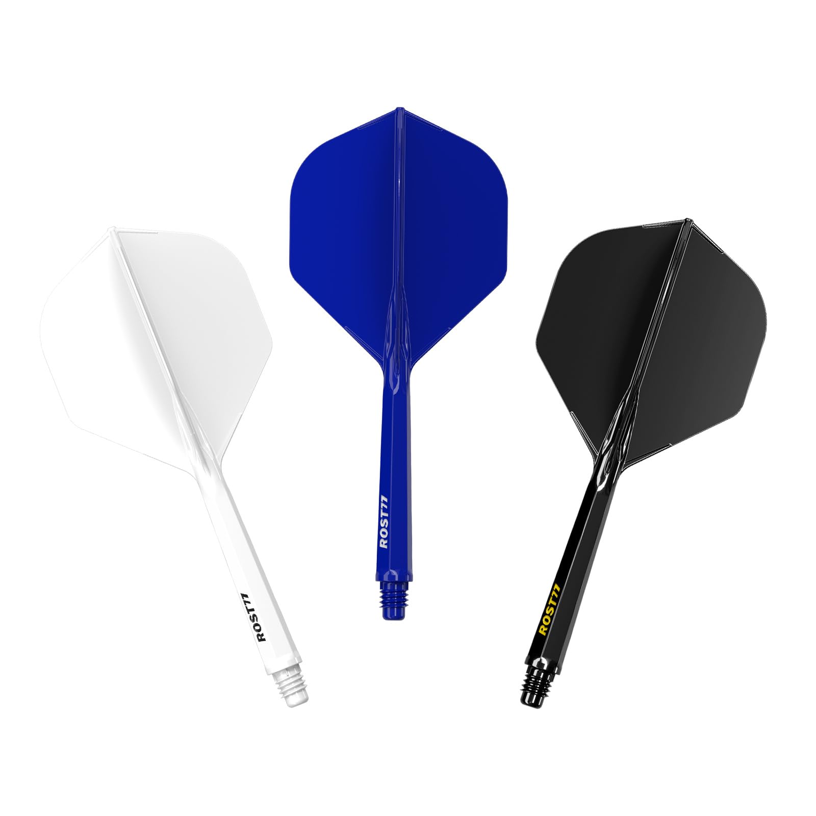 CUESOUL ROST 77 Integrated Dart Shaft and Flight,Standard Shape,Set of 3(solid color series)