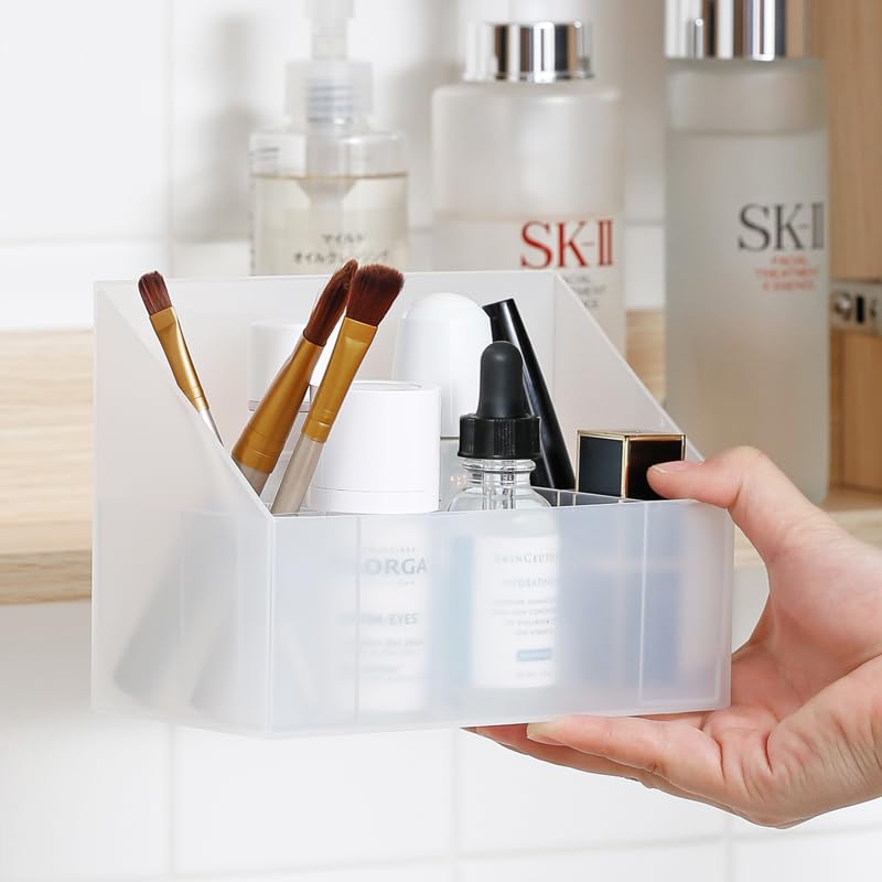 Amazon.co.jp: 霜山 化粧品収納スタンド コスメスタンド アクリル