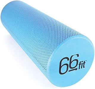 66fit EVA Foam Roller - Blue - 15cm x 45cm