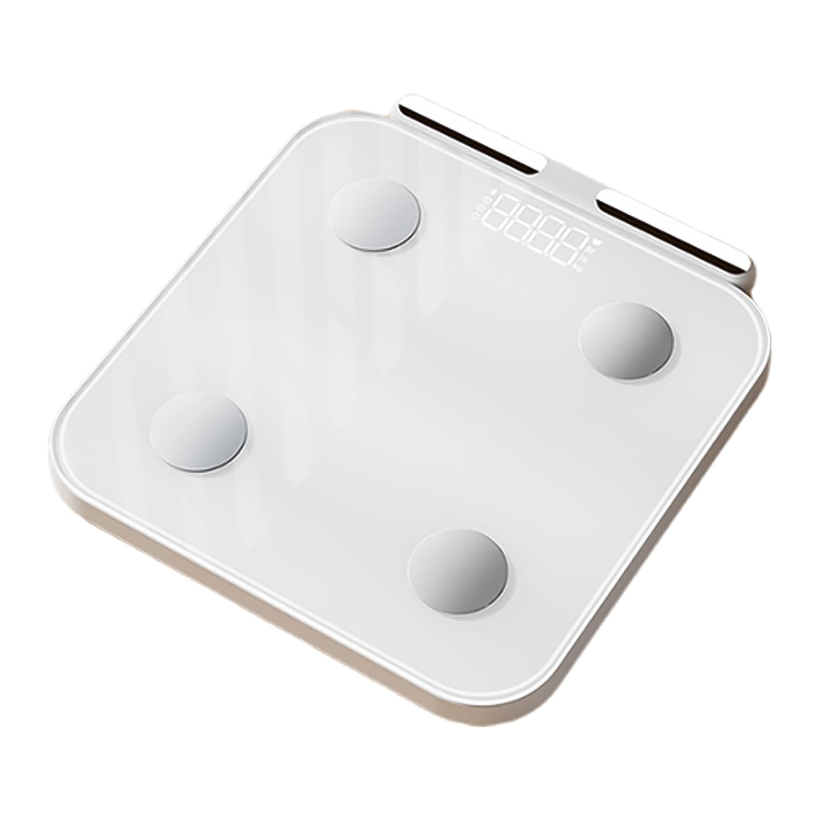 Báscula Inteligente De Baño Digital con Medición De Masa Muscular, Porcentaje De Grasa Corporal, BMI Y BMR, Monitor De Composición Corporal, App Conectada Y LED