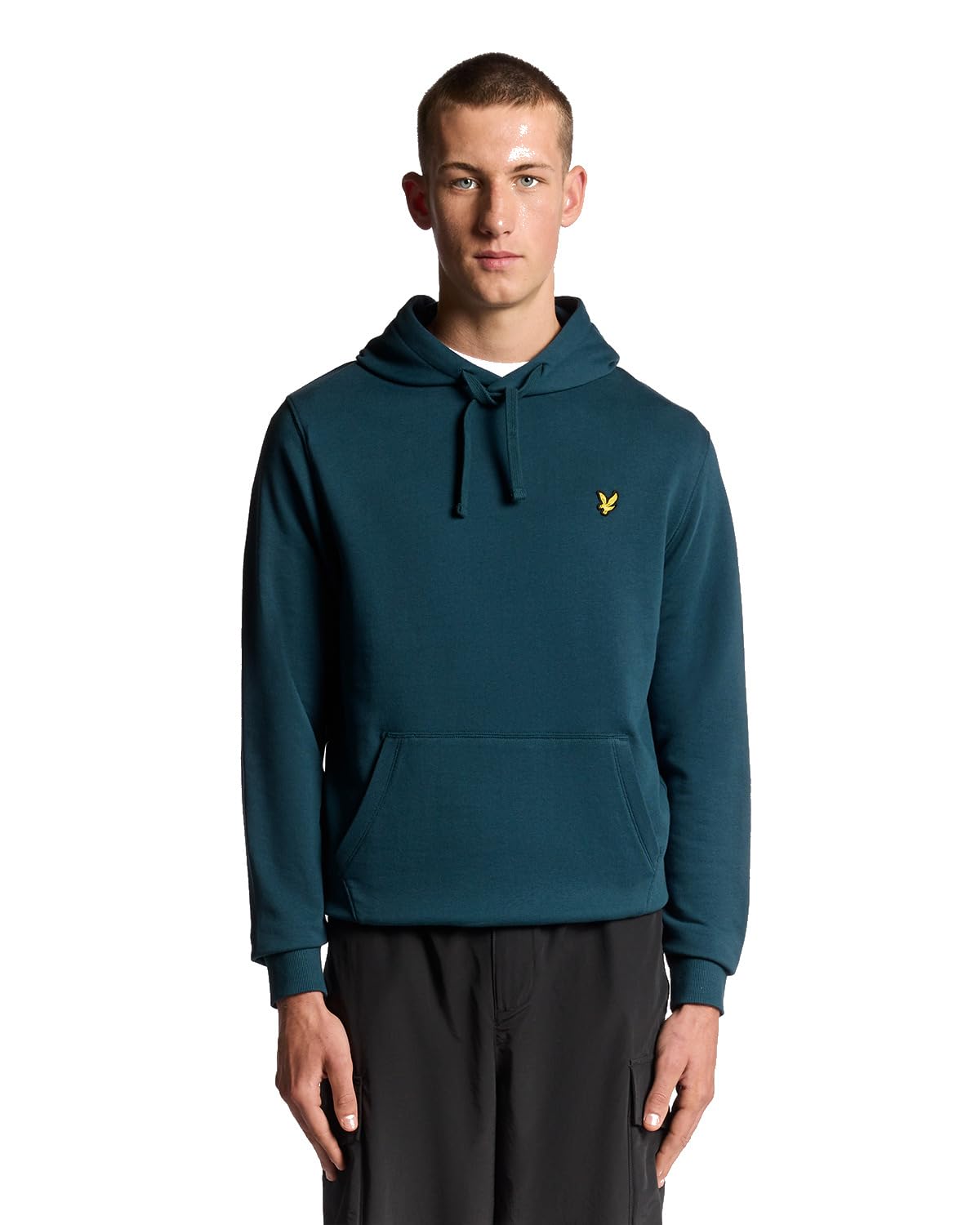 Lyle & Scott Mid Layers Pullover Hoodie Y066 Rich Teal, M