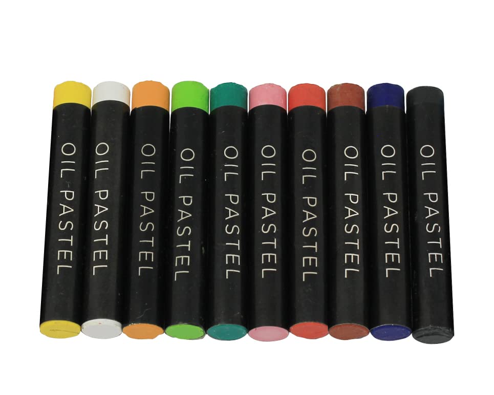 Bright Ideas Regular Oil Pastels, 50 Pack of Assorted Colours Oil Pastels Crayons, Intense Bright Colours for Kids Artists - Image 3