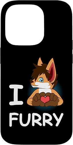 Vista 16 de Carcasa para iPhone 13 I Love Furries Furry Animal Lover