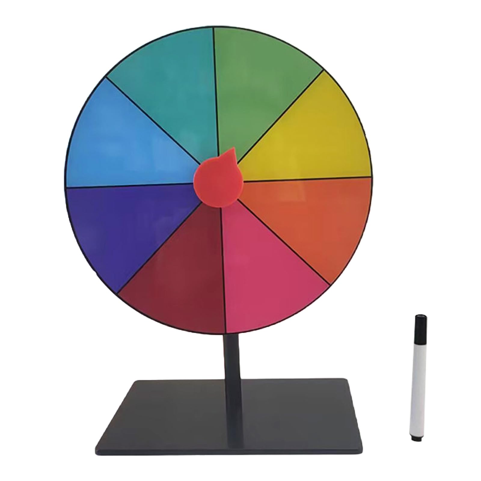 Tabletop Prize Turntable Erasable Fortunes Wheel Fortunes Party Turn Plate Prize Spinning…