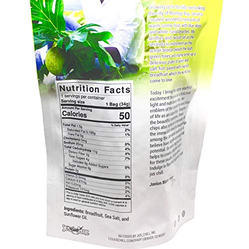 Jamaican Breadfruit Chips (Original) X3 - Thumbnail 2
