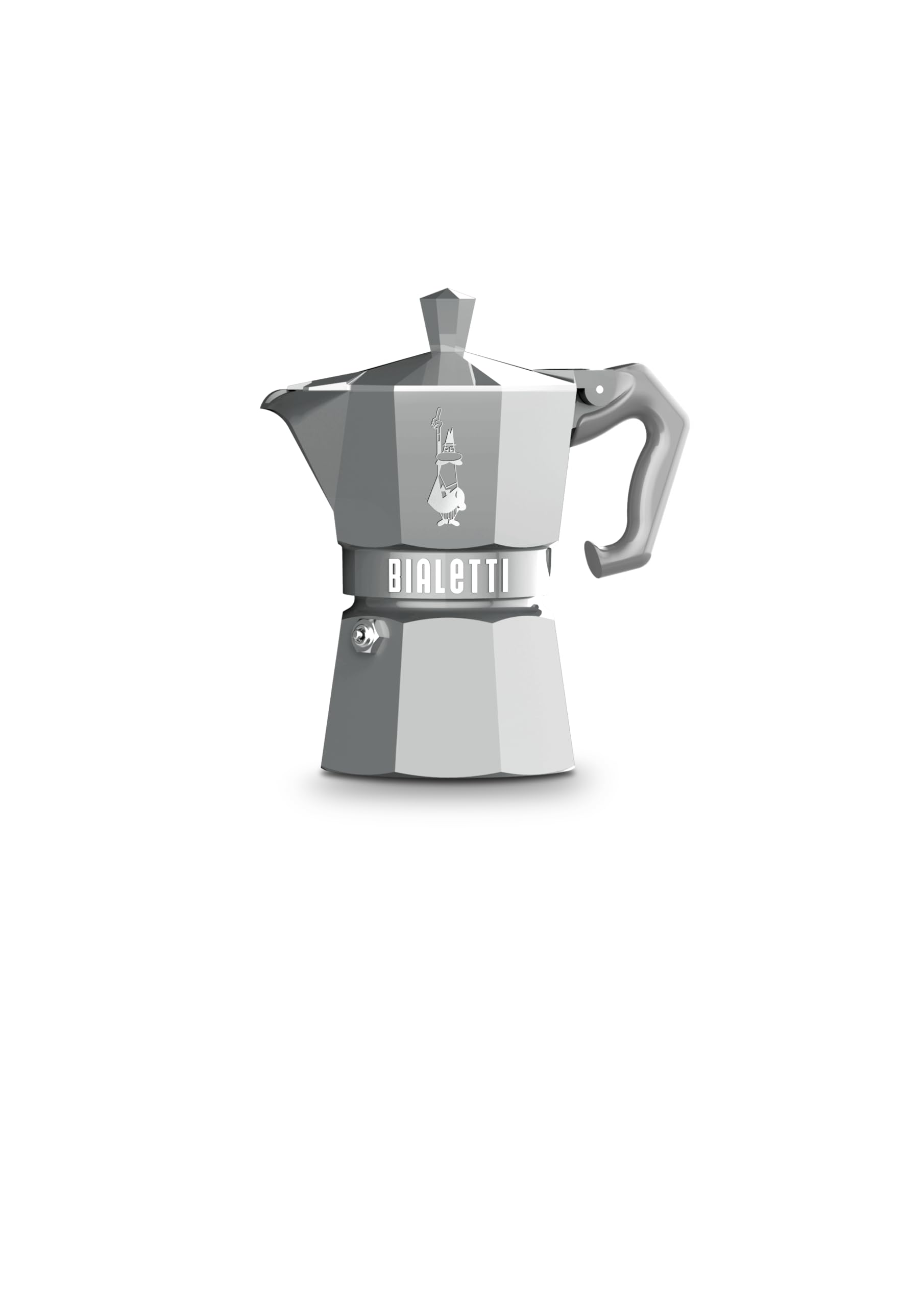 Amazon.com | Bialetti Mocha Exclusive Silver 3 Cup Open Fire