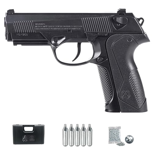 Pistola Hwasan FS 1205 PX4 CO2 (4,5mm) | Pack Pistola de balines Modelo PX4 (perdigones Bolas de Acero BB's). Arma de Aire comprimido CO2 Calibre 4,5mm