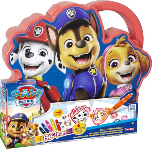 Lansay - BLOPENS - Mallette Pat'Patrouille - Activité créative garçon fille dès 4 ans avec...