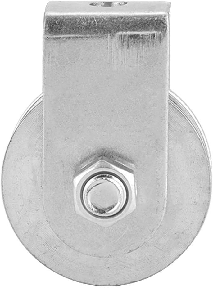 Cryfokt Pulley Block Pulley Block Wheel Pulley Roller for Objects (Half pack ringless bearings)