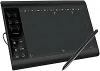 Mesa Digitalizadora 11,6 Polegadas com Caneta Sensível à Pressão 8192 Níveis – Tablet para Desenho Digital, Ilustração e Design, Área Ativa Ampla, Portátil