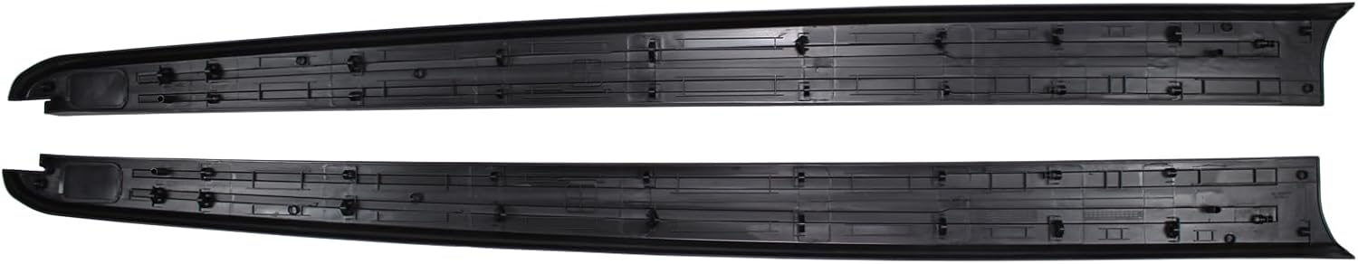 NewYall Rear Left and Right 5.5" Truck Bed Rail Molding Cap for Ford F-150 2015-2020
