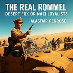 Diseño de la portada del título The Real Rommel