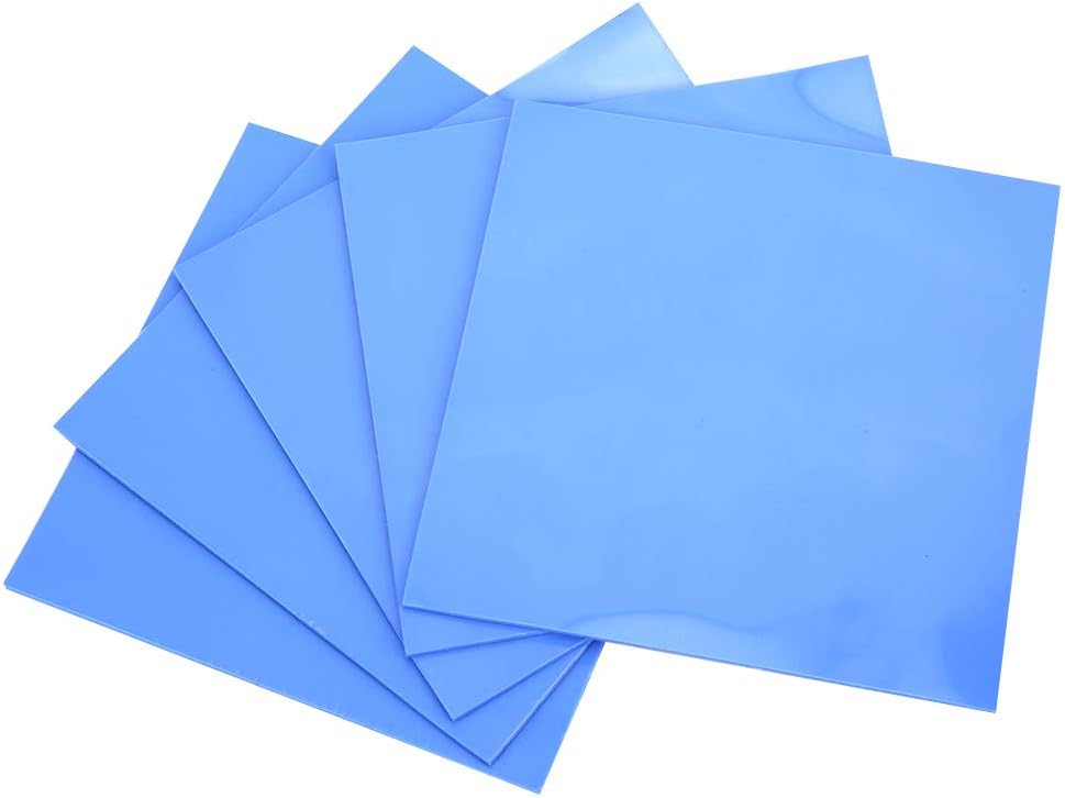 Heat Conductivity Block with Good Thermal Conductivity and Isolation for Appliances, High Speed Hard Drive, 5 Stcs Silicone Wipe