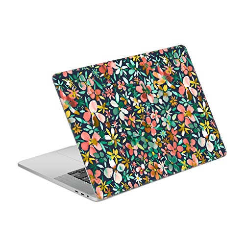 Autocollant MacBook Pro 16" Anti-Rayures Vinyle Floral Ninola Vert