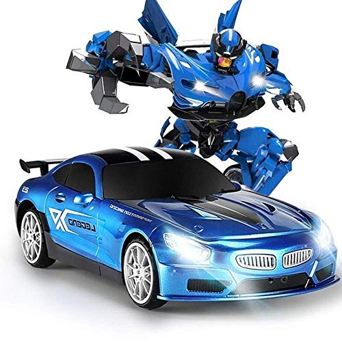 WYMYY Deformed Wireless RC Car Remote Control Autobot 1:12 Smart Hand Deformation Car RC Vehicle Idea para niños Niños y niñas Boy Gift ABS Transformer Stunt Car Recharge WYMYY Deformed Wireless RC Car Remote Control Autobot 1:12 Smart Hand Deformation Car RC Vehicle Idea para niños Niños y niñas Boy Gift ABS Transformer Stunt Car Recharge