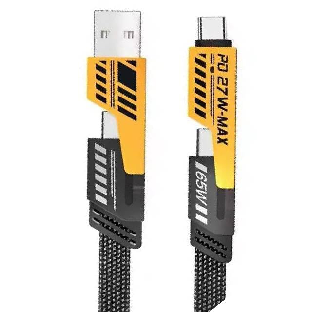 4 in 1 Fast Charging Cable For Land Defender 5-door Hybrid SE Original Quick 3.1 Amp USB iOS Type-C Devices Mobile Tablet PC Laptop Android Smartphone with 1.2m - (Black, SE.C)