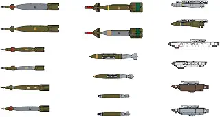 ファインモールド(FineMolds) 1/72 ジェット機シリーズ アメリカ 航空機用爆弾セット2 プラモデル FF102 (飛行機)