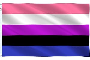 Genderfluid Pride Flag,LGBT Genderfluidity Banner 