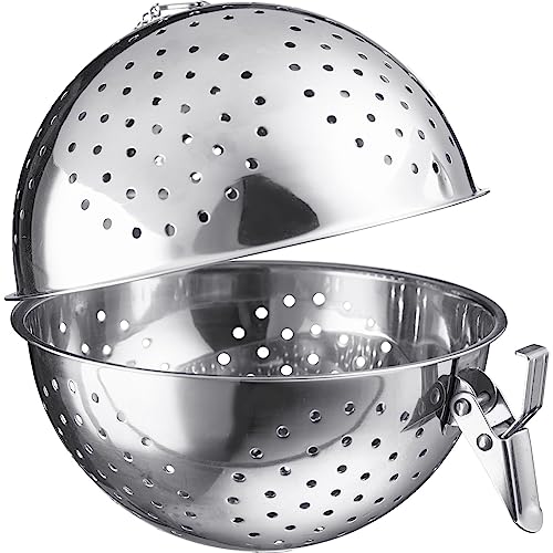 Westmark Reiskugel – praktisches Sieb zum Kochen von Reis, ideal für Zubereitung von Sushi, Jasmin oder Basmatireis, auch als Gewürzsieb – Edelstahl, 1 Liter