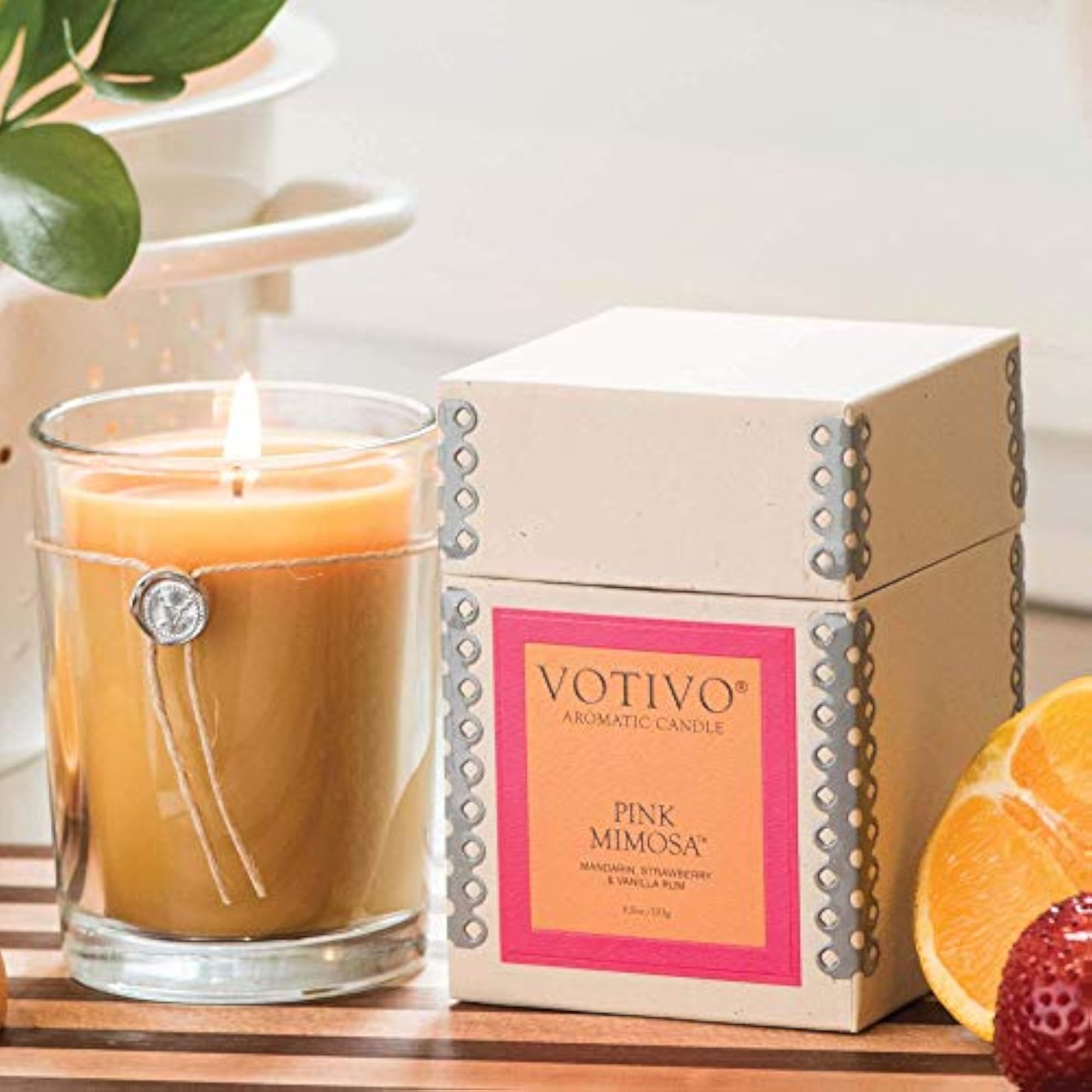 Aromatic Candle - Pink Mimosa