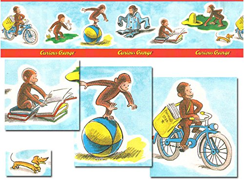 Curious George Adventures Wallpaper Border B2007Kwl #TOP13