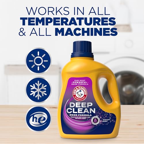 ARM & HAMMER Deep Clean Odor Formula Liquid Laundry Detergent - image 9