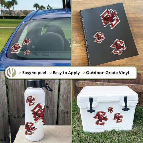 Adhesivo Boston College para evitar arañazos en portátil y decorar tu termo 8