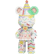 DAHONPA Animal Birthday Bear Micro Building Blocks Set 3680 Pieces Gift for Adults and Kids