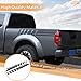 Aunginsy Rear Trunk Side Panel Decal Trim Compatible with Nissan Frontier 2009-2017 Rear Trunk Body Stripe Graphic Precut Vinyl Decal Decorative Sticker Accessories (Only Fit 2-Half Size Rear Door)