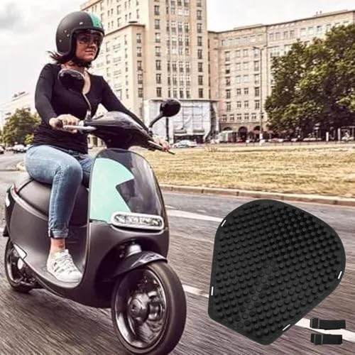 Cojín de asiento de motocicleta blando contra la fatiga vial 4