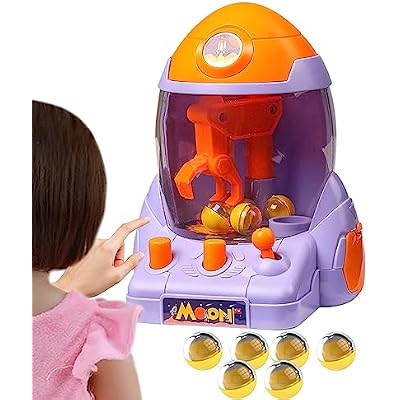 Claw Machine Table Game Mini Arcade Game Fun Challenge Claw Machine Prize Dispenser Vending Toy Parent Child Interactive Toy
