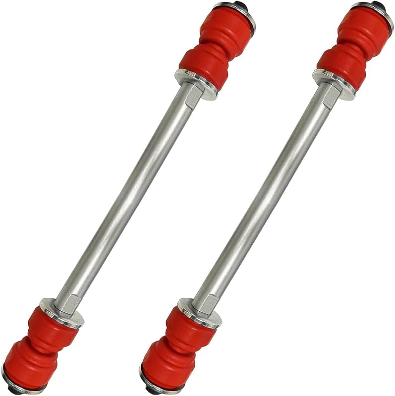 Kit de bieletas da barra estabilizadora dianteira CODE RED suspension dudes para suspensão elevada de 4–6 pol. – Chevrolet Silverado, GMC Sierra, Avalanche 1500 e Yukon 2001–2019