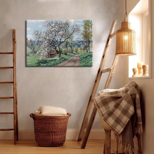 Impression fleur affiches photos maison toile decoration murale 50x77 cm