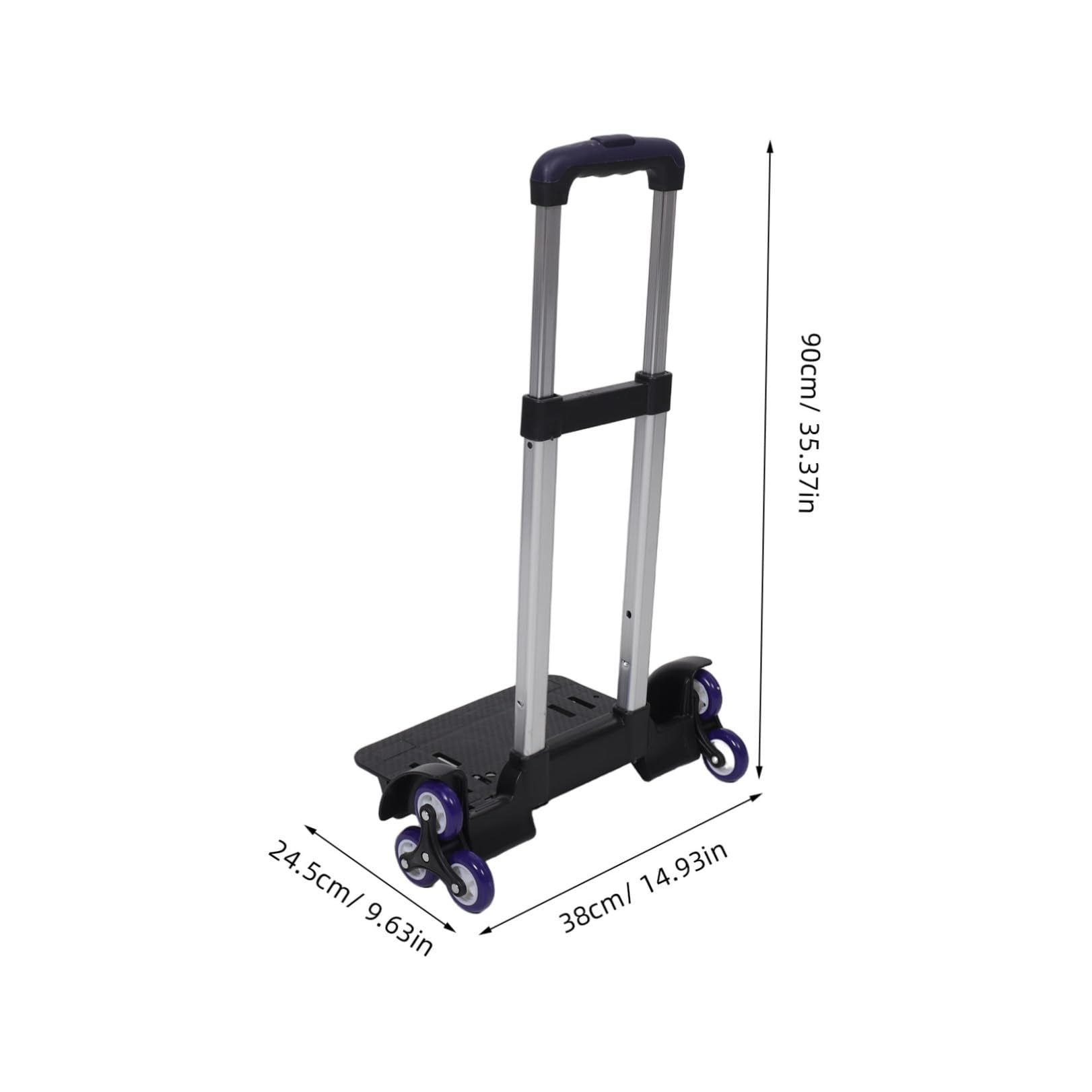 FRCOLOR Rucksack Trolley Schulranzenwagen für Teleskopstange