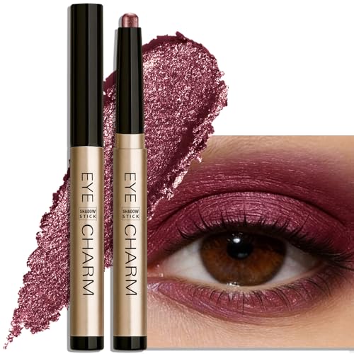 Wugbc Eyeshadow Stick Matte Eye Brightener Pencil Cream Nude Eye Shadow Base Crayon Long-Lasting Crease-Proof Naked Eyeshadow Blendable High Pigmented Single Eyeliner Makeup for Women, 3 DESERT