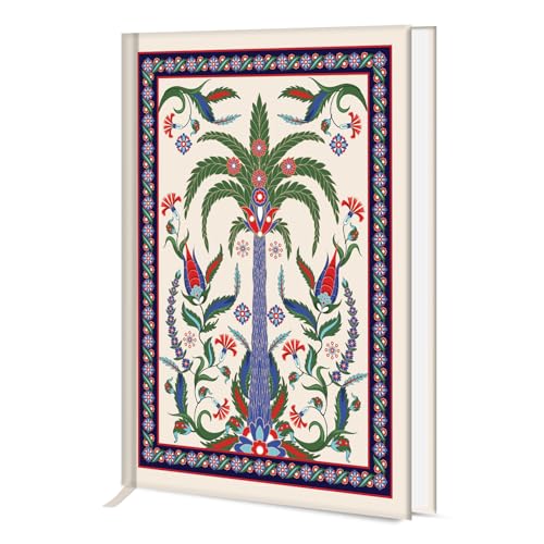 Image of Hard Bound Notebook for Girls & Women | A5 Ruled Journal | 192 Pages | 80 GSM Premium Paper | Designer Laminated Cover | Ribbon Bookmark | Notebook for School, College, Office, Journaling & Note Taking (DM4012)