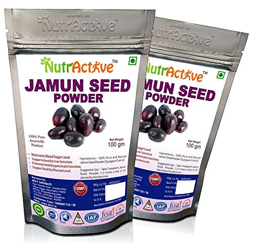 Jamun Seed Powder 100 Gm Pack Of 2