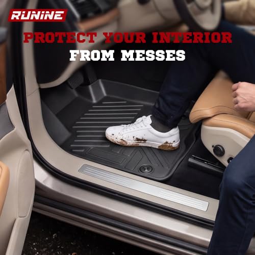 Image of Floor Mats Cargo Mat for Honda CRV 2023 2024 2025 2026 Car Mat Accessories(Include Hybrid), 2-in-1 All Weather TPE Floor Liners with Removable Carpet Layer, Custom Fit Waterproof Anti-Slip Car Mats