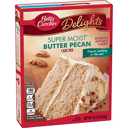 Betty Crocker Super Moist Cake Mix Butter Pecan...