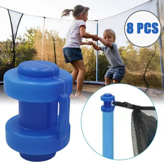 Tappi Terminali Per Trampolino - Copertura Per Pali Della Rete Di Sicurezza - Set Da 8 Pezzi (25 Mm) - Foto 5