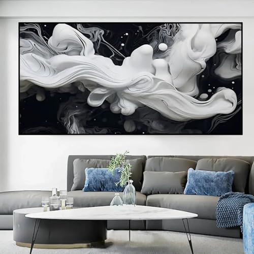 Toile abstraite pour décoration d'intérieur moderne 50x100cm